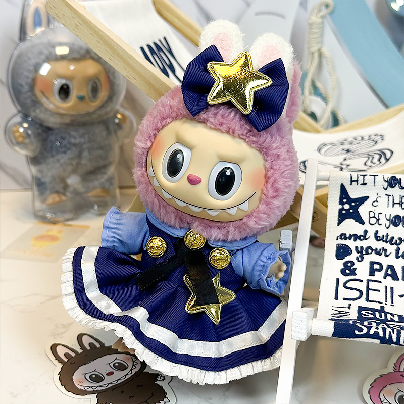 (Rabbit Police Officer) Bubu 13th generation doll clothes 17cm clothes gift set without doll